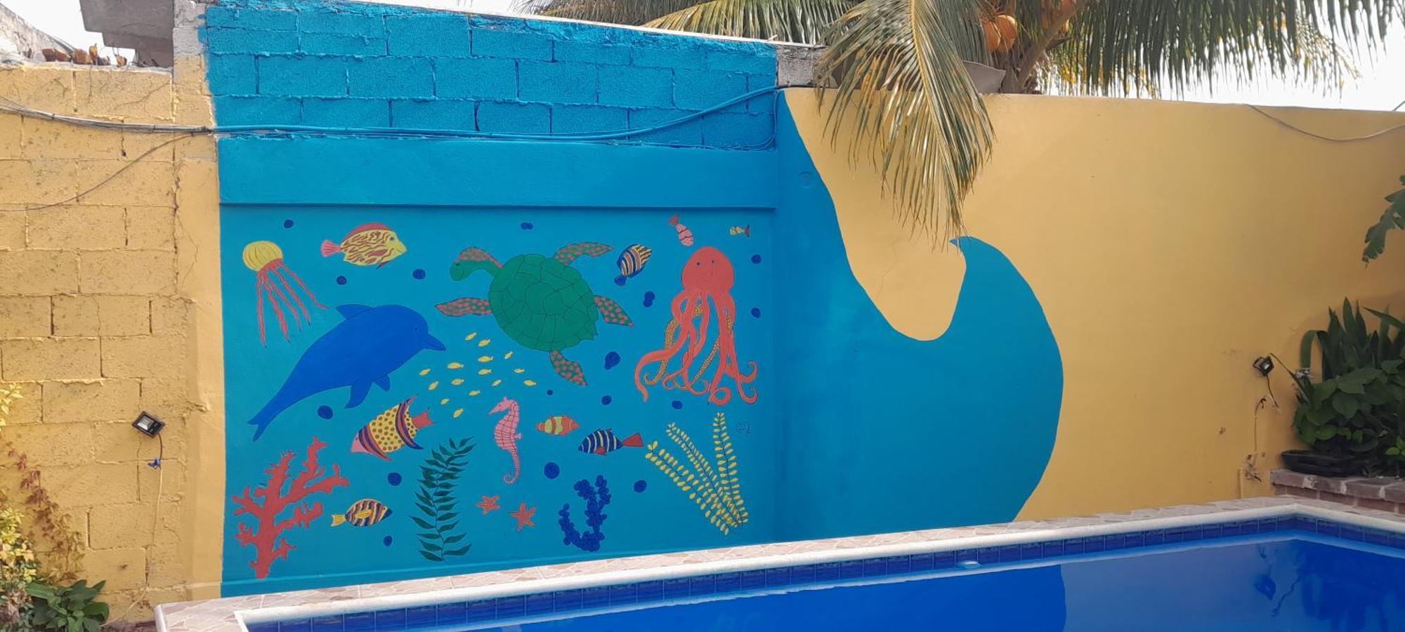 Malecon Beach House In Progreso 1 Block From Beach المظهر الخارجي الصورة